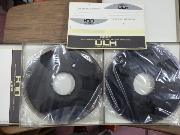 [Y1,000~Start!!!] прекрасный товар! совместно комплект!*open reel tape 10.5inch*10.5 дюймовый * открытый катушка лента совместно 5 шт комплект 