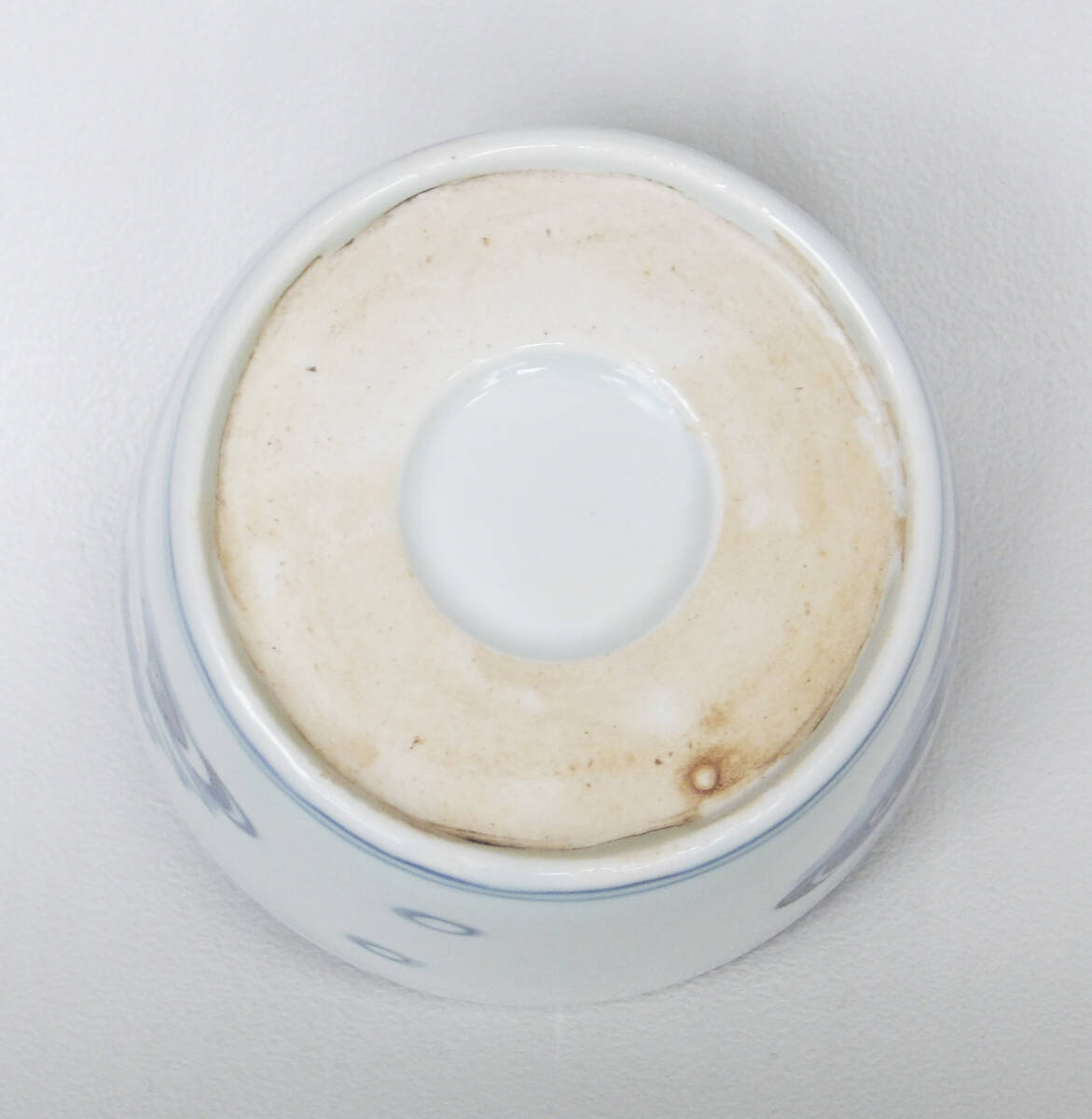 染付　波兎の図　蕎麦猪口_画像8