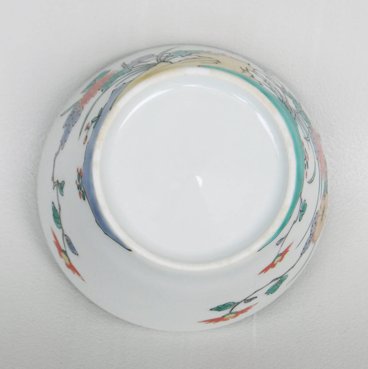 色絵　菊の図　蕎麦猪口_画像9