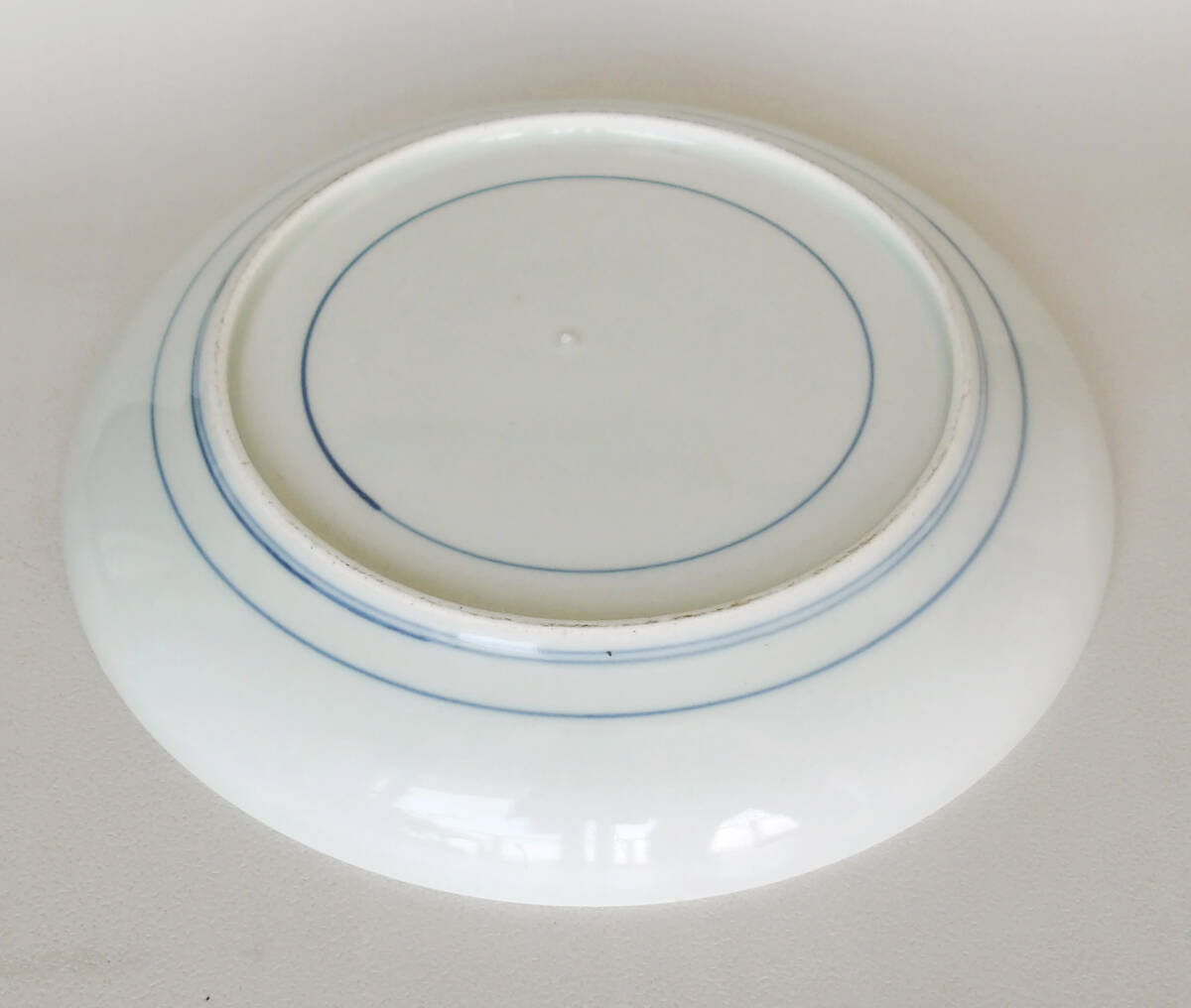 染付 花鳥の図 中皿_画像8