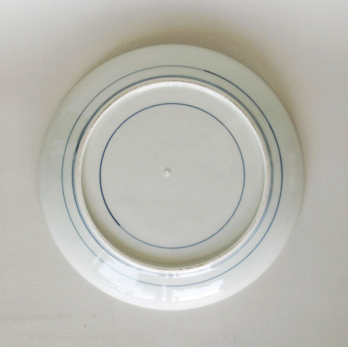 染付 花鳥の図 中皿_画像7