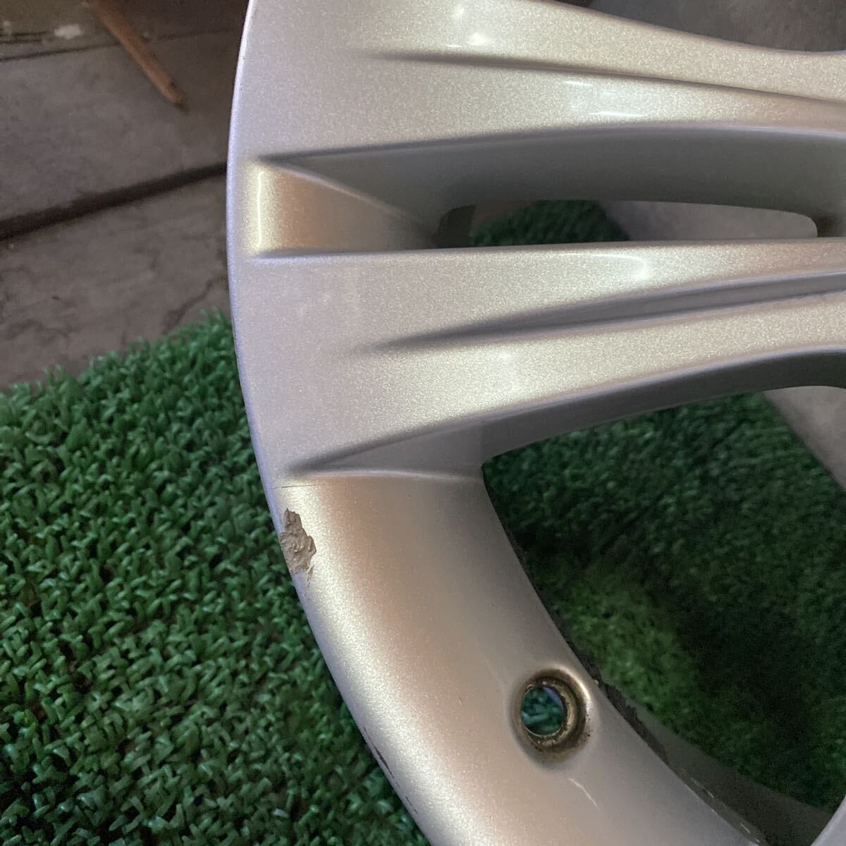 BMW純正ホイール 3シリーズ 17インチ 17×7.5J+37 PCD;120-5H ハブ72mm 沖縄離島発送不可 _画像6