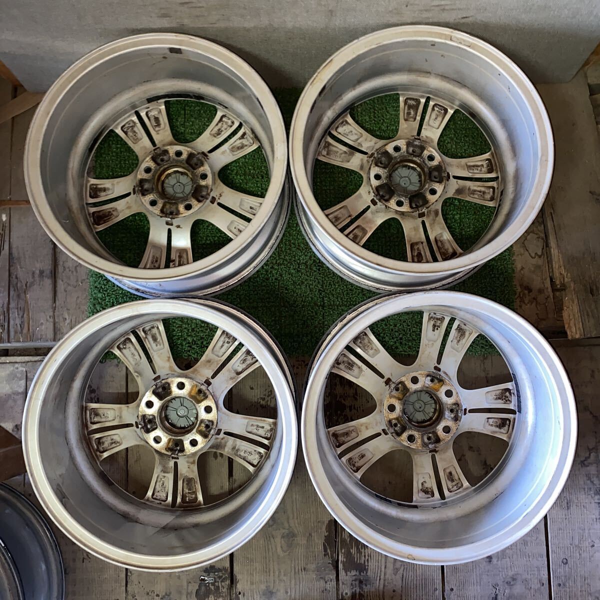 BMW純正ホイール 3シリーズ 17インチ 17×7.5J+37 PCD;120-5H ハブ72mm 沖縄離島発送不可 _画像9