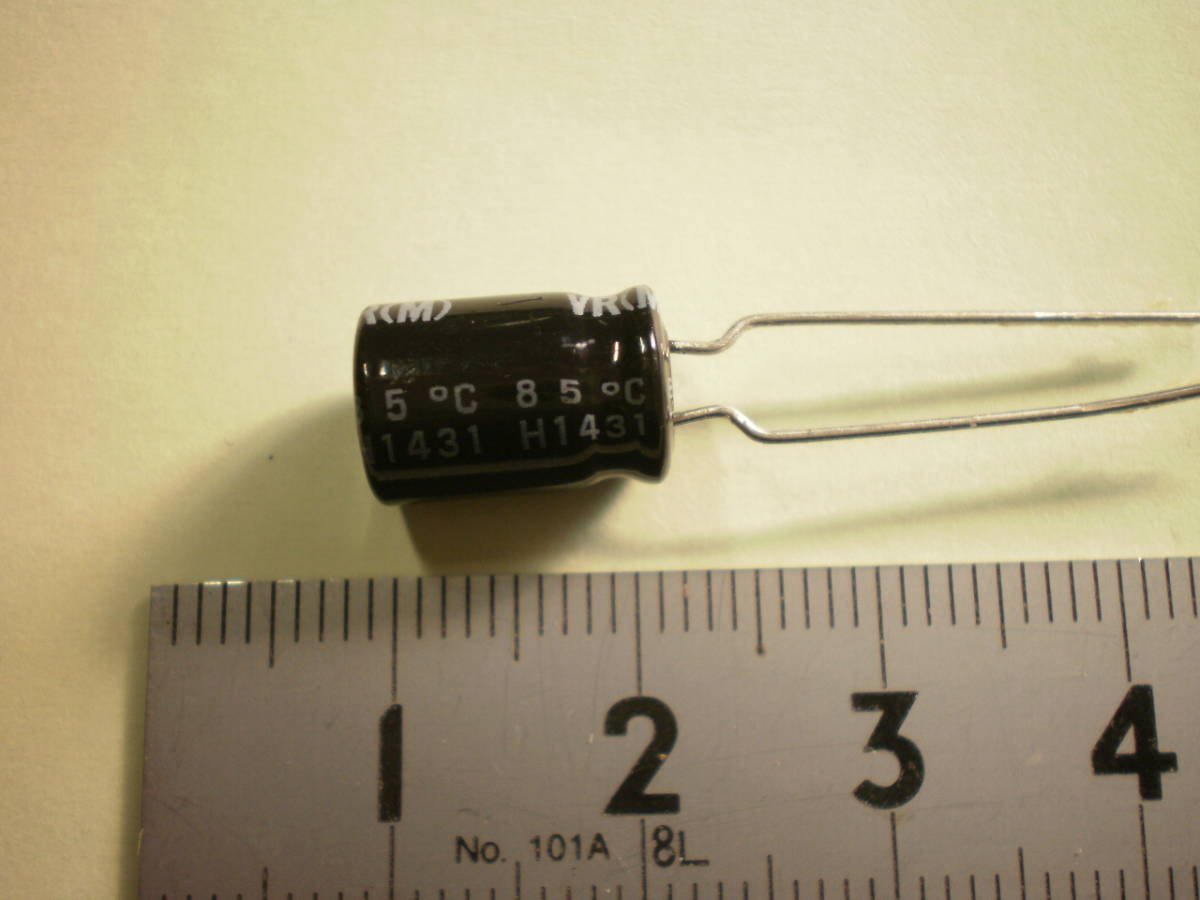 電解コンデンサー 470μF 16V Nichicon　VR(M)シリーズ　　5個セット　未使用品【複数セット有】【管79-3】_画像3