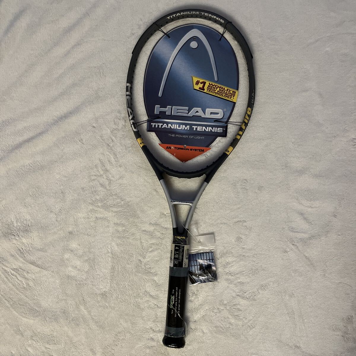 新品 HEAD ヘッド硬式テニスラケット Ti.Fire G1 軽量 102_画像1