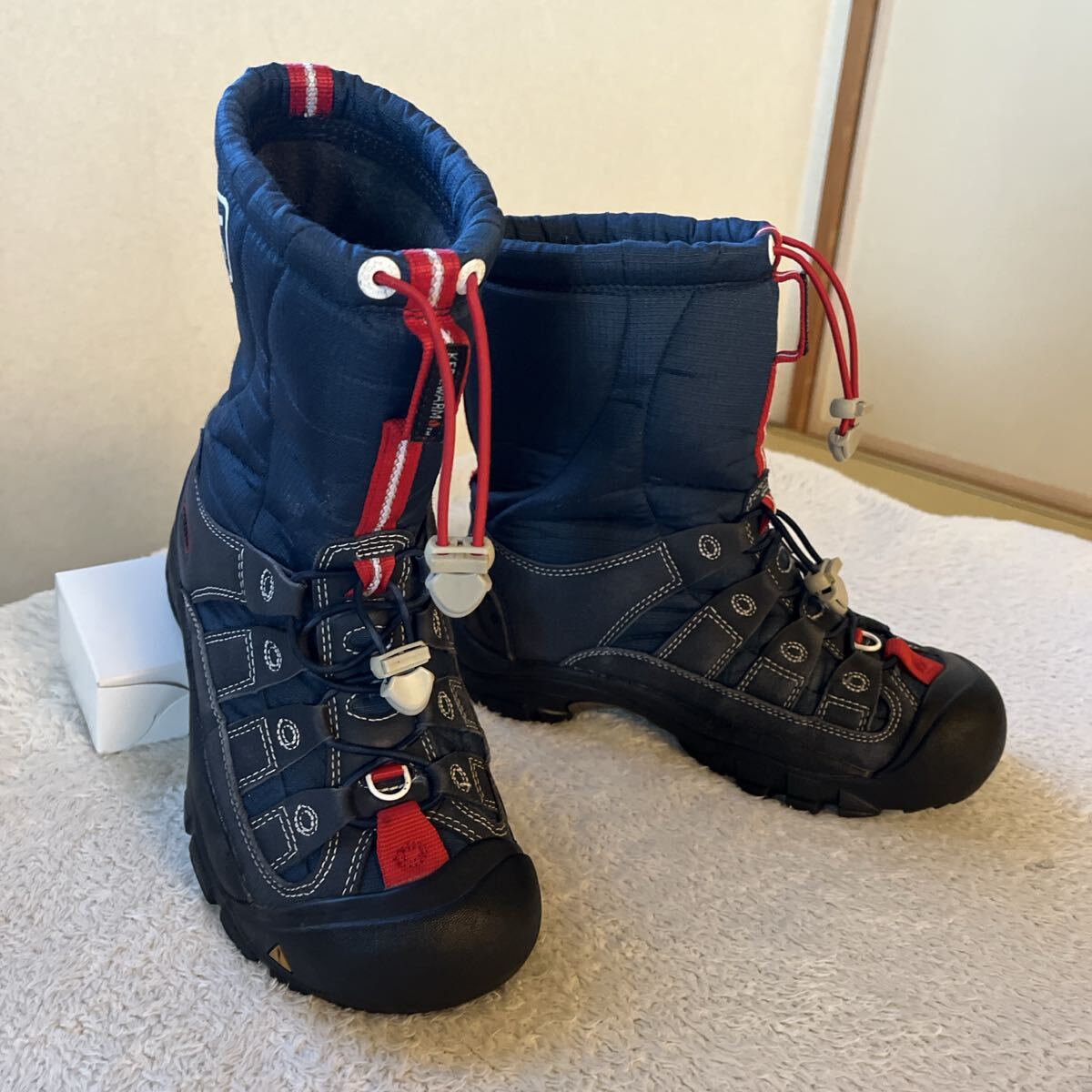 Keen キーン ウィンターポート スノーハイカットブーツ　24cm 防寒　カラー：ネイビー/ブラック_画像3