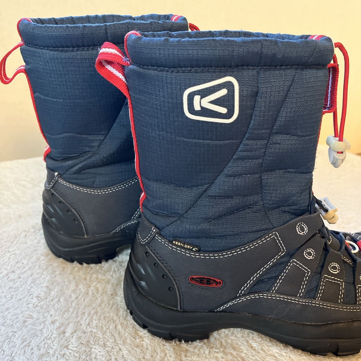 Keen キーン ウィンターポート スノーハイカットブーツ　24cm 防寒　カラー：ネイビー/ブラック_画像10
