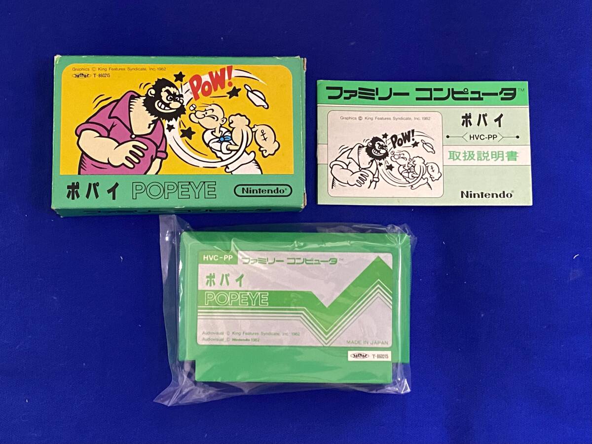 FC 美品 ポパイ 箱説付き 珍品 レア_画像1