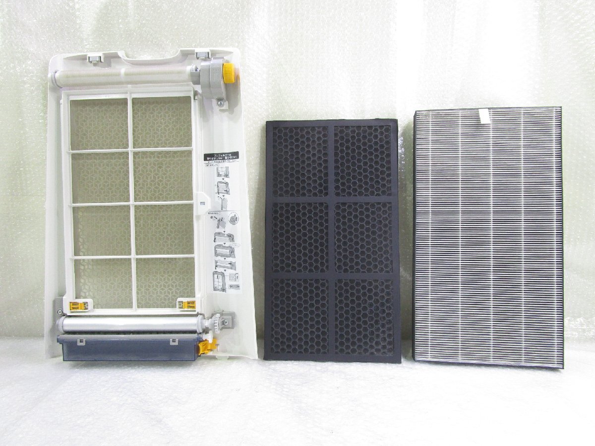 *SHARP sharp увлажнение очиститель воздуха "plasma cluster" система очищения воздуха ионами 25000 KI-N75YX-W белый 2021 год производства w111320