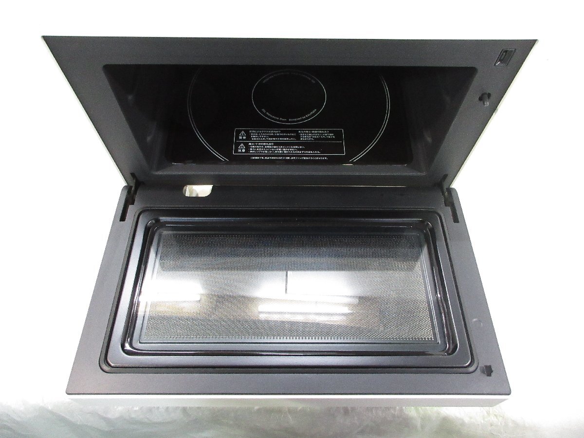 ◎見本品 BALMUDA The Range バルミューダ ザ・レンジ オーブンレンジ K09A-WH ホワイト ジャンク w11241_画像2