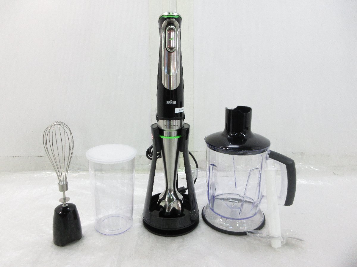 ◎展示品 BRAUN ブラウン マルチクイック9 ハンドブレンダー HB901AJ ミキサー ブレンダー 調理器具 w11245_画像1