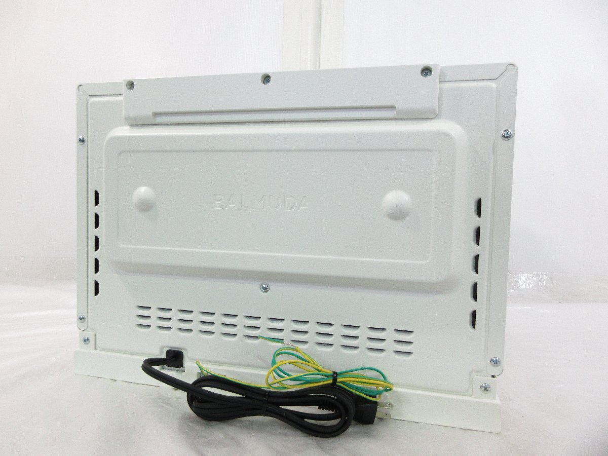 ◎見本品 BALMUDA The Range バルミューダ ザ・レンジ オーブンレンジ K09A-WH ホワイト ジャンク w11241_画像8