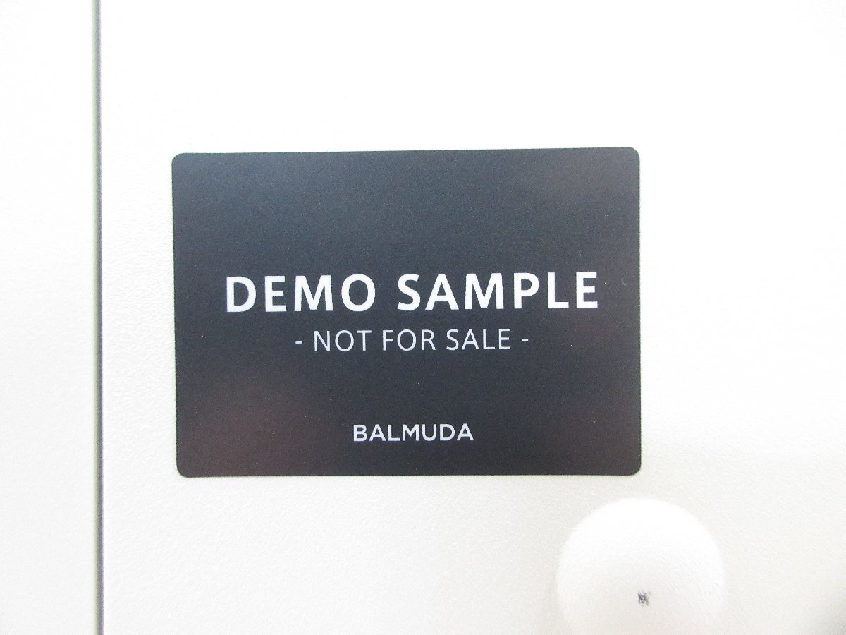 ◎見本品 BALMUDA The Range バルミューダ ザ・レンジ オーブンレンジ K09A-WH ホワイト ジャンク w11241_画像9