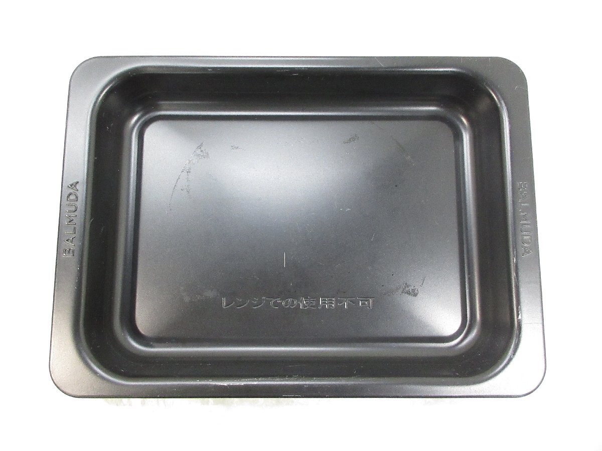 ◎BALMUDA The Range バルミューダ ザ・レンジ オーブンレンジ K04A-BK ブラック 2019年製 w11277_画像4