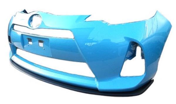 [特価/未使用/黒塗装済み/ビス付属]★Stage21/セレブリップ★NHP10 アクア G/L/S用FRP製エアロフロントリップスポイラー ［D/AQUA］_画像2