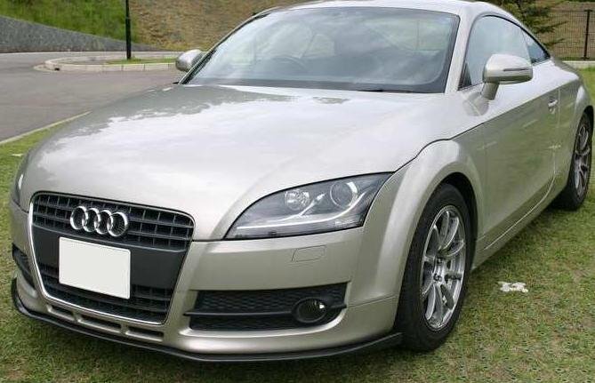 [特価/未使用/黒塗装済み]★Stage21/セレブリップ★アウディ TTクーペ　2.0TFSI/クワトロ用エアロフロントリップスポイラー ［C/ADTTA-BL］_画像4