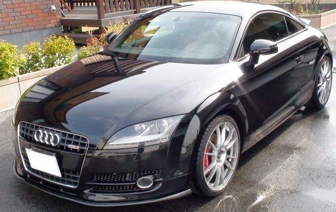 [特価/未使用/黒塗装済み]★Stage21/セレブリップ★アウディ TTクーペ　2.0TFSI/クワトロ用エアロフロントリップスポイラー ［C/ADTTA-BL］_画像2