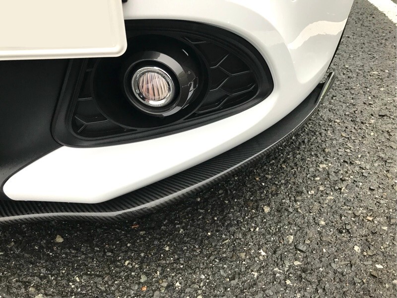 [特価/未使用/黒塗装]★Stage21/セレブリップ★アルファロメオ ジュリエッタ スプリント/ヴェルテ等用エアロフロントリップ ［C/GIULA-BL］_画像4