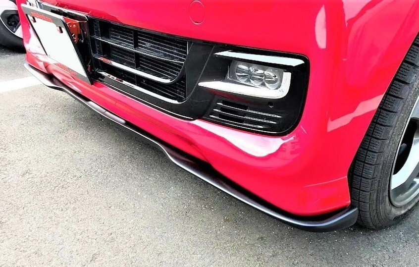 ★Stage21/セレブリップ/カーボン製★[新品/ビス付属]JF3/JF4 N-BOX カスタム用エアロフロントカーボンリップスポイラー ［D/NBOXC-CL］_画像1