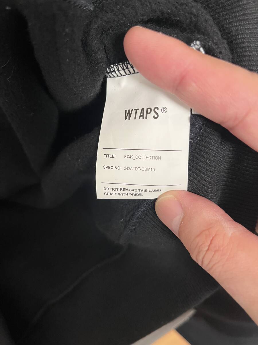 【USED】WTAPS フーディ BLACK LARGE(3) / ダブルタップス パーカー LIMA_画像6