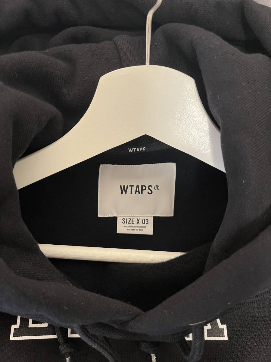 【USED】WTAPS フーディ BLACK LARGE(3) / ダブルタップス パーカー LIMA_画像5
