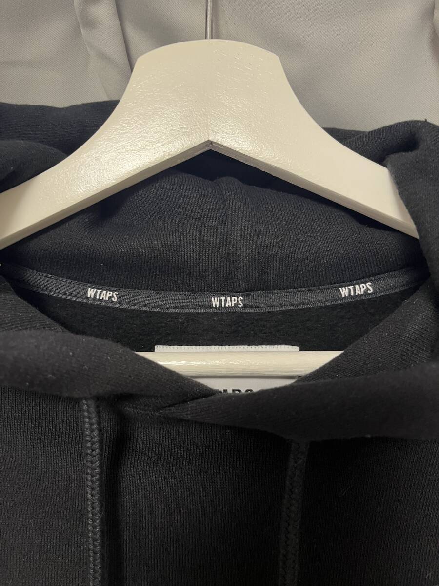 【USED】WTAPS フーディ BLACK LARGE(3) / ダブルタップス パーカー LIMA_画像3