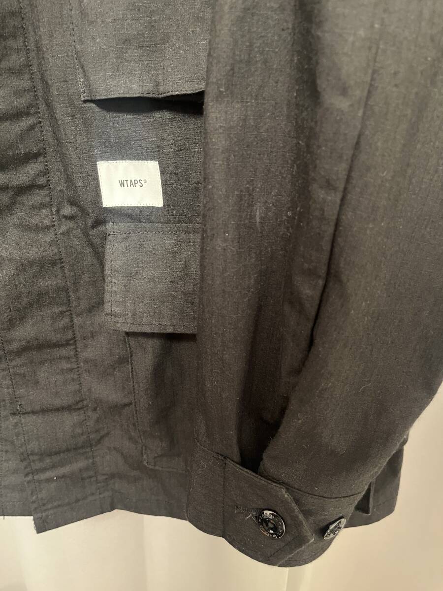 【USED】WTAPS ジャングル シャツ BLACK LARGE(3) / ダブルタップス_画像5