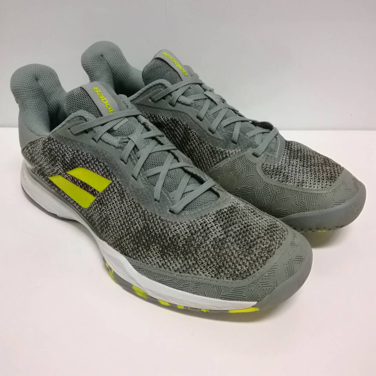 Babolat バボラ スニーカー テニスシューズ 靴 26cm JET TERE ジェットテレ グレー オムニクレー_画像2