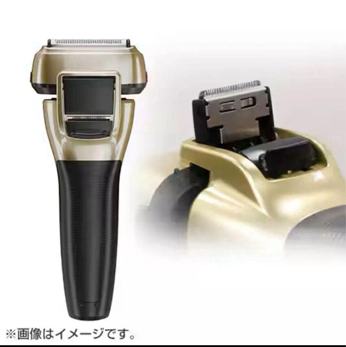 【新品未使用】日立 シェーバー 4枚刃 エスブレード ☆ゴールド RM-FJ22 N ☆※交換用替刃無 _画像10