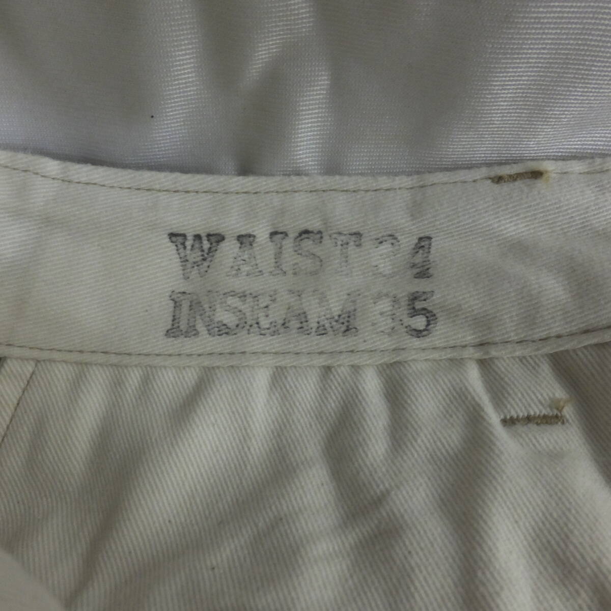 “バズリクソンズ”・M43036 U・１９４２年型ミリタリーチノパンツ・大戦モデル・メイドインJapan！_画像3