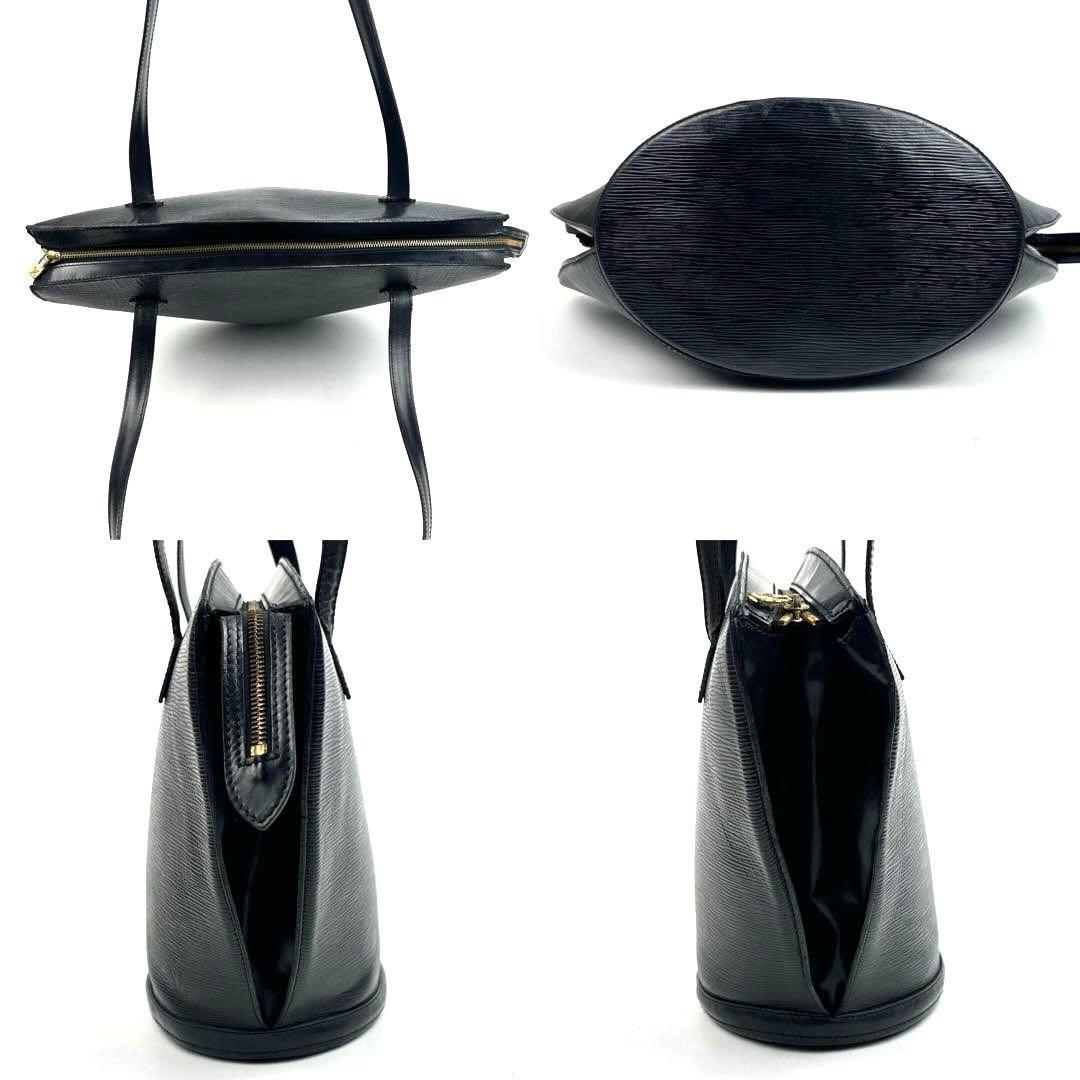 美品■Louis Vuitton ルイヴィトン エピ サンジャック M52262 A21923 ハンドバッグ トートバッグ ノワール 黒 メンズ レディース 男女兼用_画像4