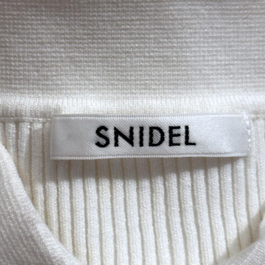 【新品タグ付】【SNIDEL】レースセーター 襟付き フリーサイズ/ ak503_画像5