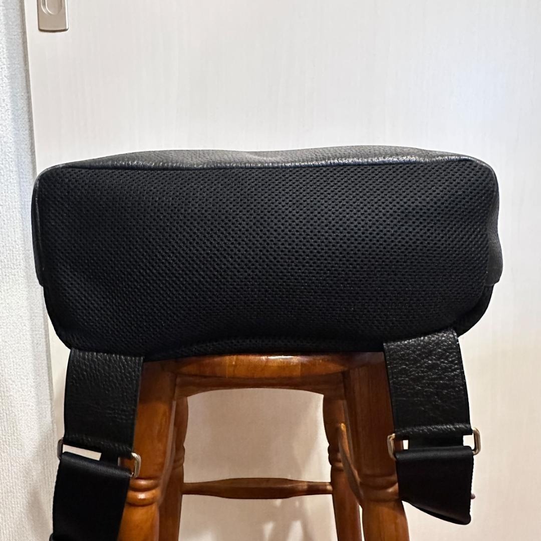 【ADMJ】本革レザーリュック ブラック / bg129_画像2