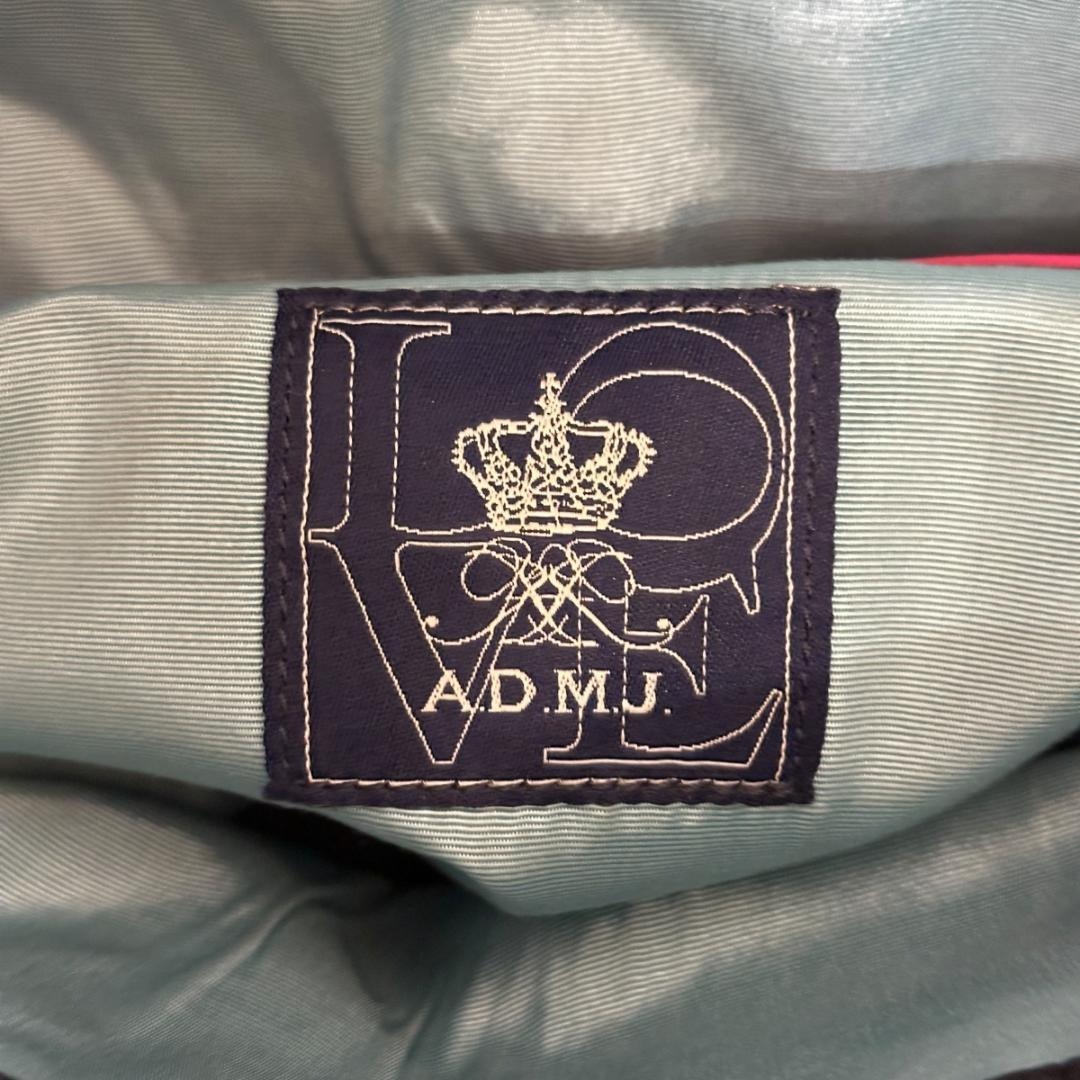 【ADMJ】本革レザーリュック ブラック / bg129_画像6