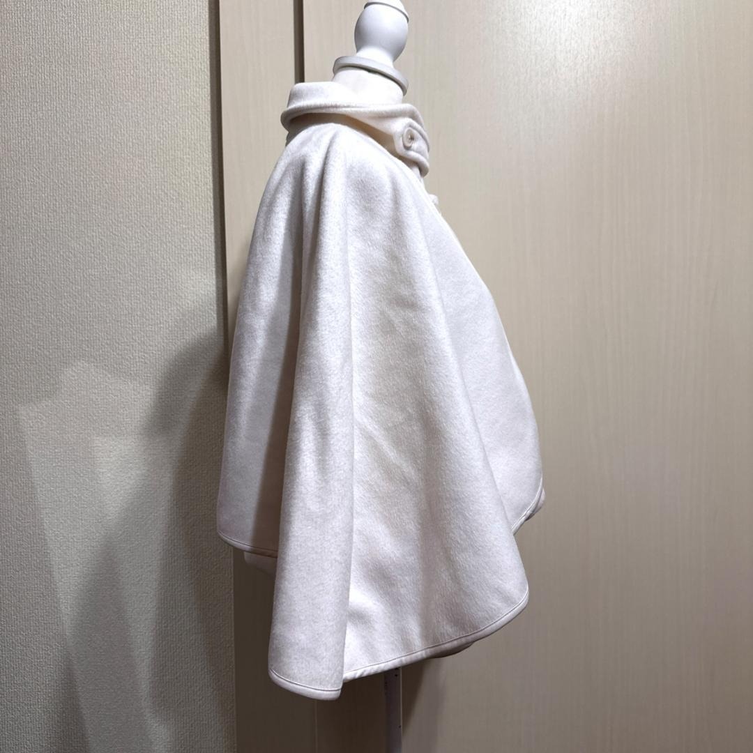 SNIDEL　ポンチョ　白　フリーサイズ　HR0626_画像2