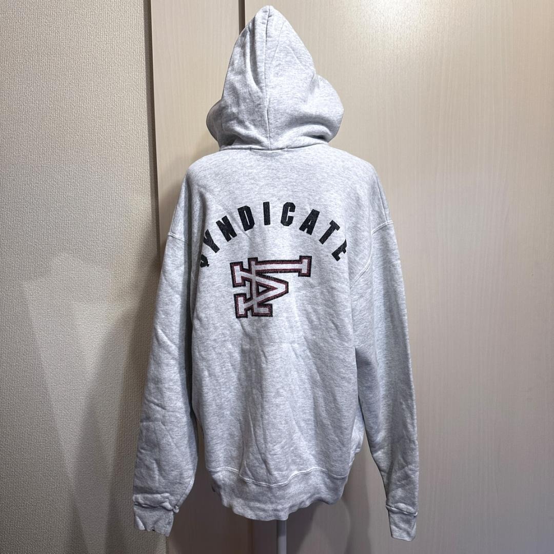 SYNDICATE　LAパーカー　グレー　サイズXL　HR0609_画像2