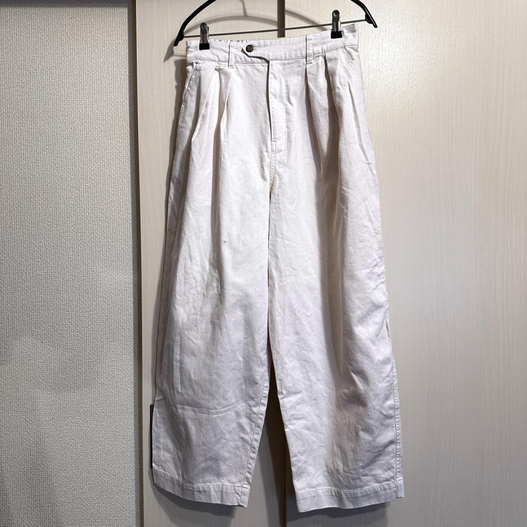 soul berry　ワイドパンツ　白　サイズM　HR0577_画像1