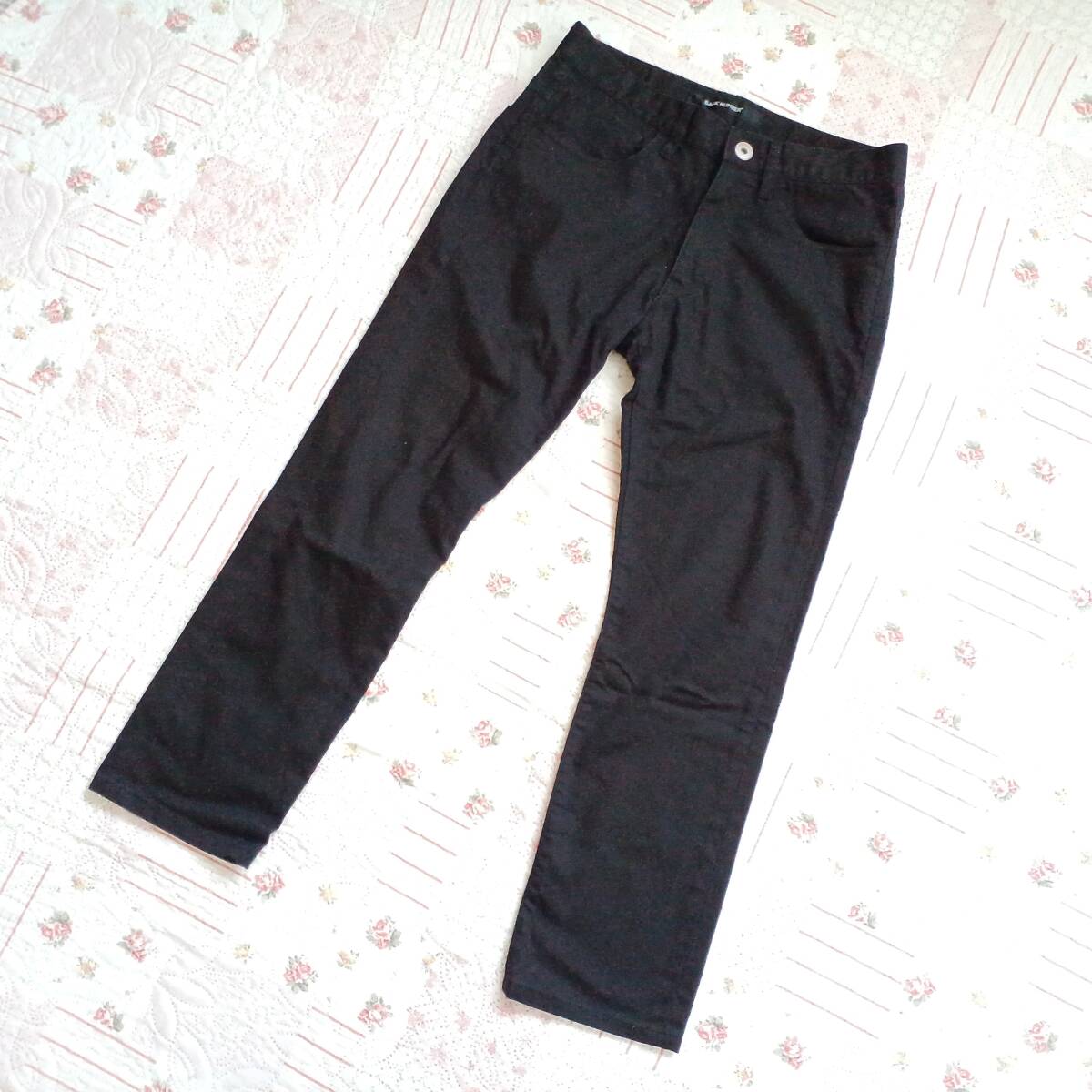 BACK NUMBER バックナンバー ブラックチノパン Mサイズ Right-on ライトオン_画像1