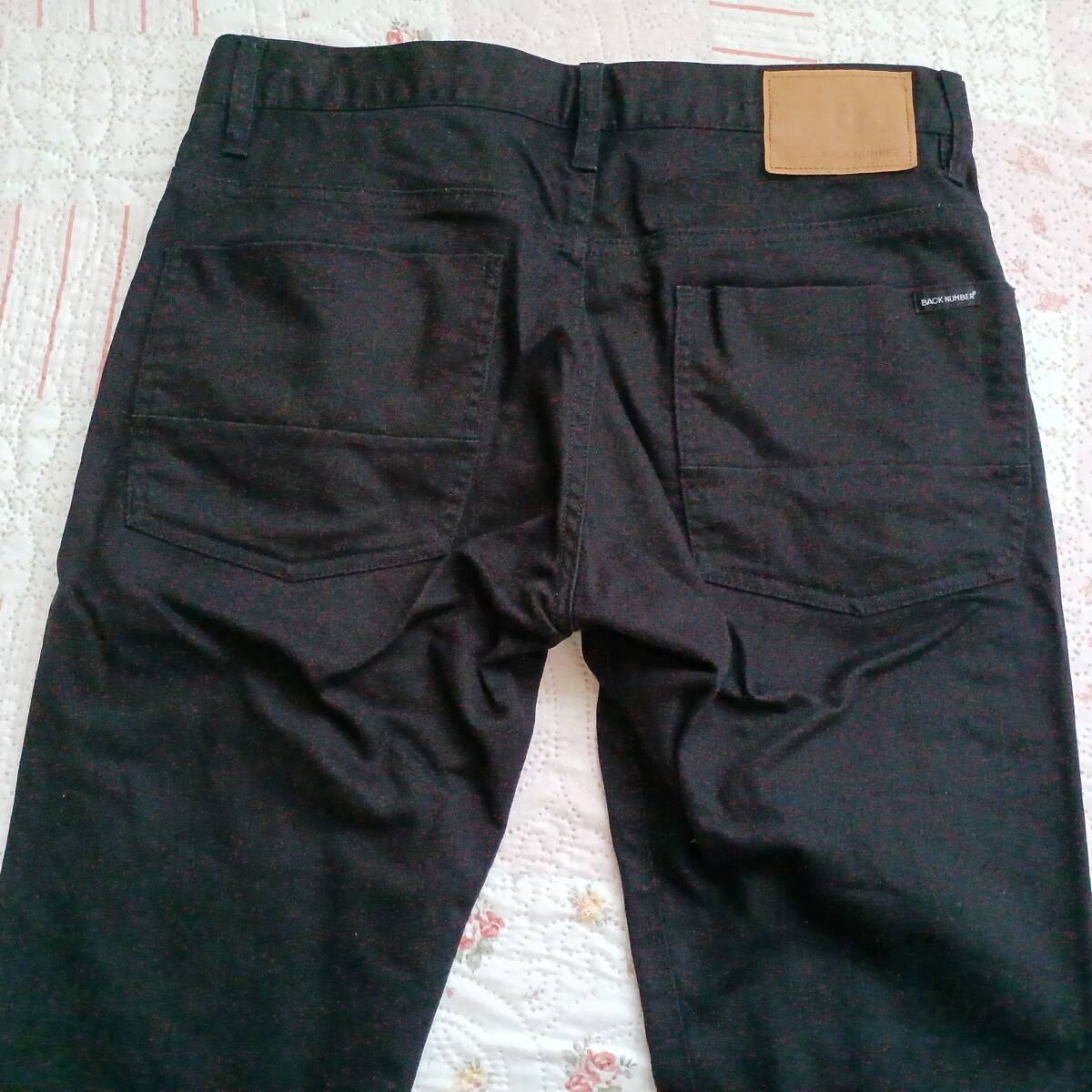 BACK NUMBER バックナンバー ブラックチノパン Mサイズ Right-on ライトオン_画像5