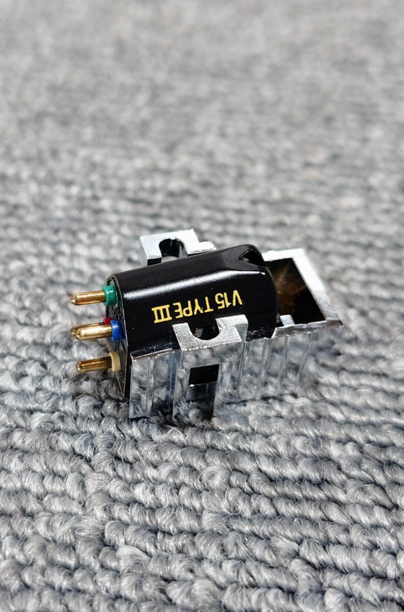 SHURE V15 TYPE Ⅲ MMカートリッジ 針なし ボディのみ ボディの動作は確認済み 状態良好 美品_画像4