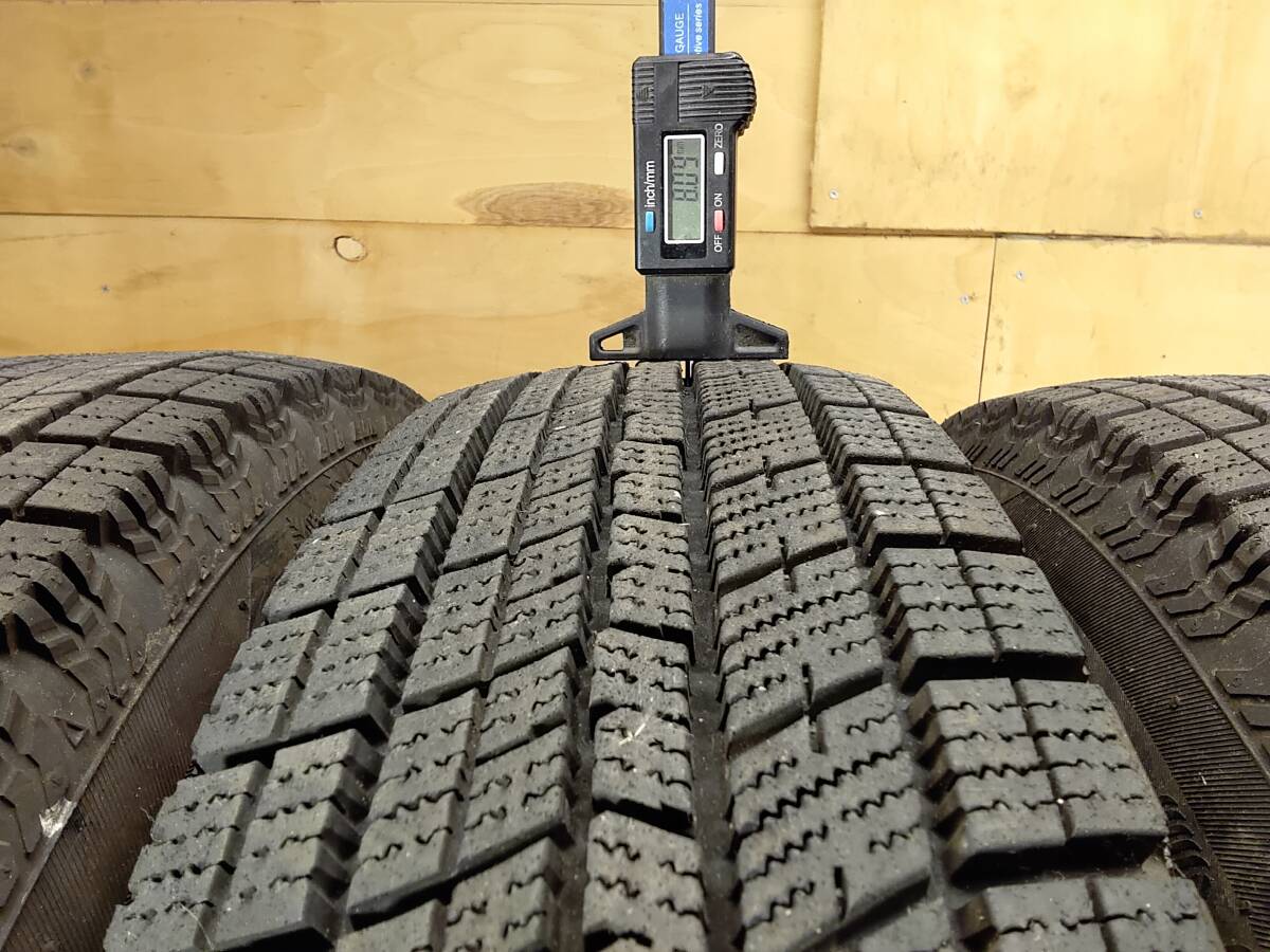 (L-753 ) ★　NANKANG ・スタッドレス・175/80R16・・4本・中古・8.0分山位_画像3