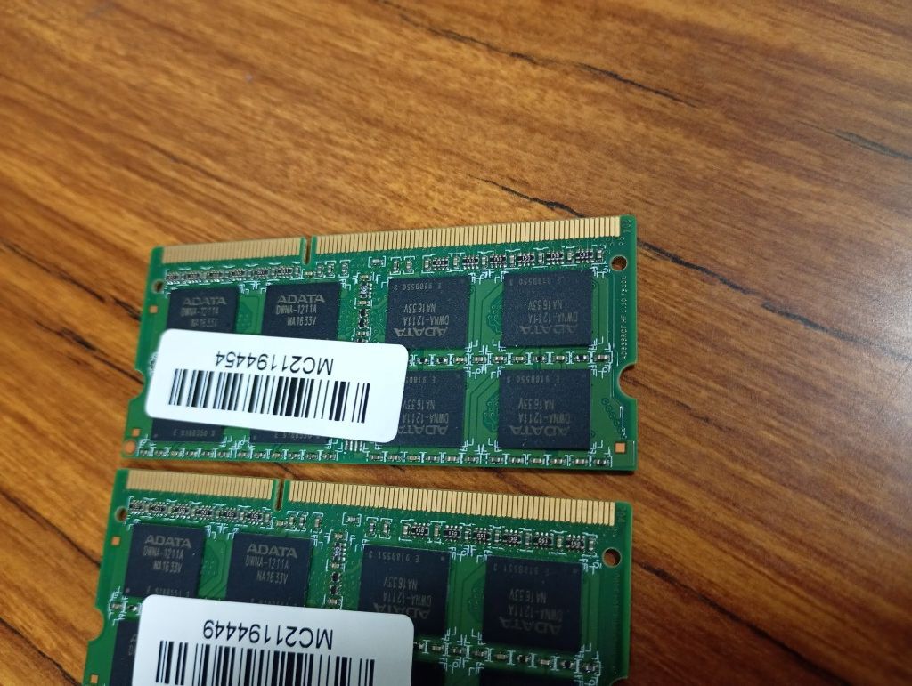 ADATA 白 【低電圧】 合計16GB（8GB×2枚)　PC3L-12800S　マウスコンピュータを退職のペア　送料無料_画像8