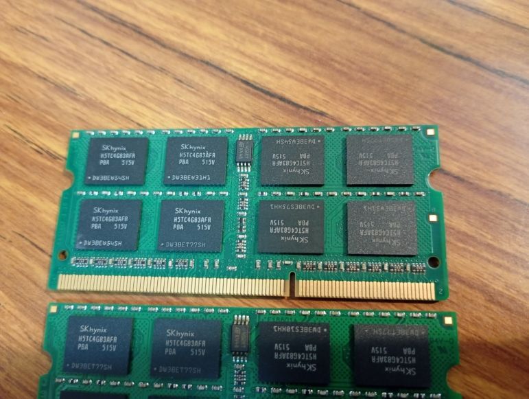 ■【1.5v】 合計16GB(8GB×2枚) PC3-12800S ■Transcend製 SK hynixチップ 余禄で16GBネタにも使える 類■②_画像5