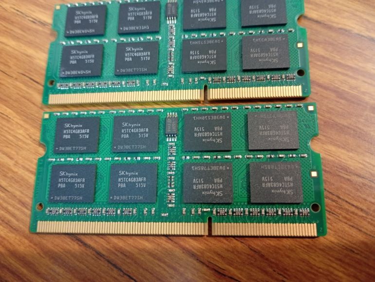 ■【1.5v】 合計16GB(8GB×2枚) PC3-12800S ■Transcend製 SK hynixチップ 余禄で16GBネタにも使える 類■②_画像6