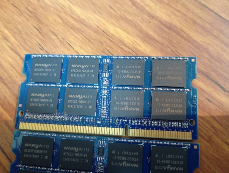 ■【1.5v】 合計16GB（8GB×2枚)　PC3-12800S　■台湾 NANYA純正　類■② 1316_画像5