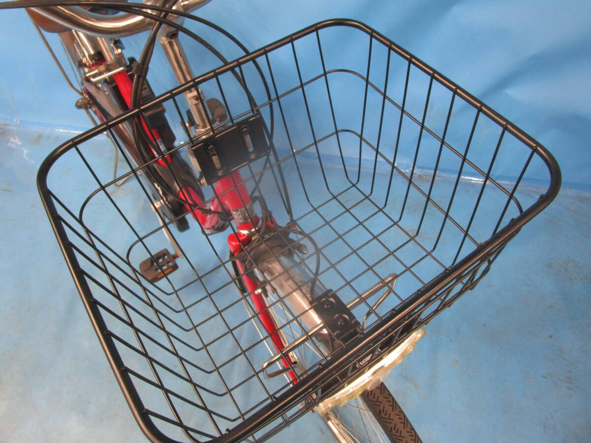 ☆大阪西淀☆ パナソニック ビビ DX 電動自転車 バッテリー8.9Ah3/5 エコナビ アシスト 26インチ 3段 PANASONIC VIVI 中古 ◎近畿限定◎n33_画像3