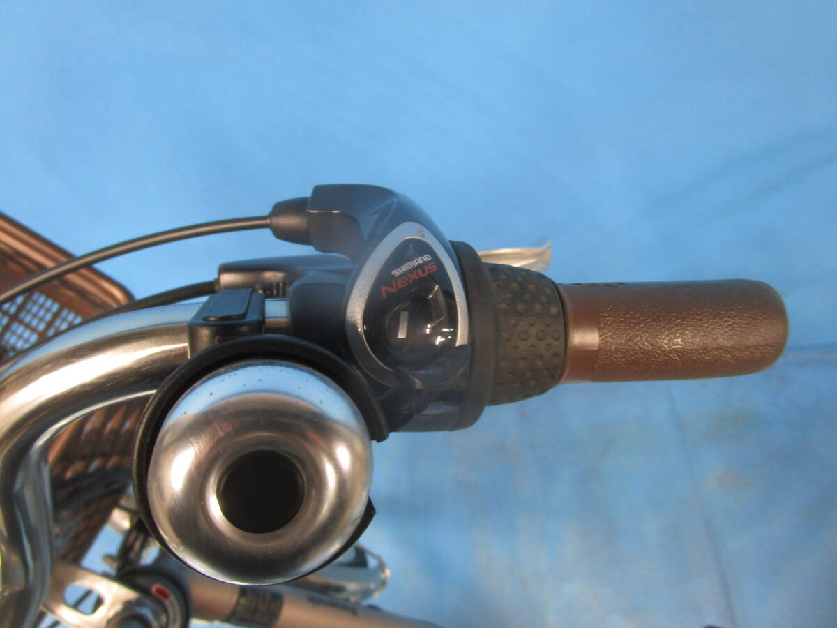 ☆大阪西淀☆ パナソニック ビビ TX 電動自転車 バッテリー8.9Ah4/5 アシスト 3段 26インチ PANASONIC VIVI 中古 ◎近畿限定◎ n35_画像5