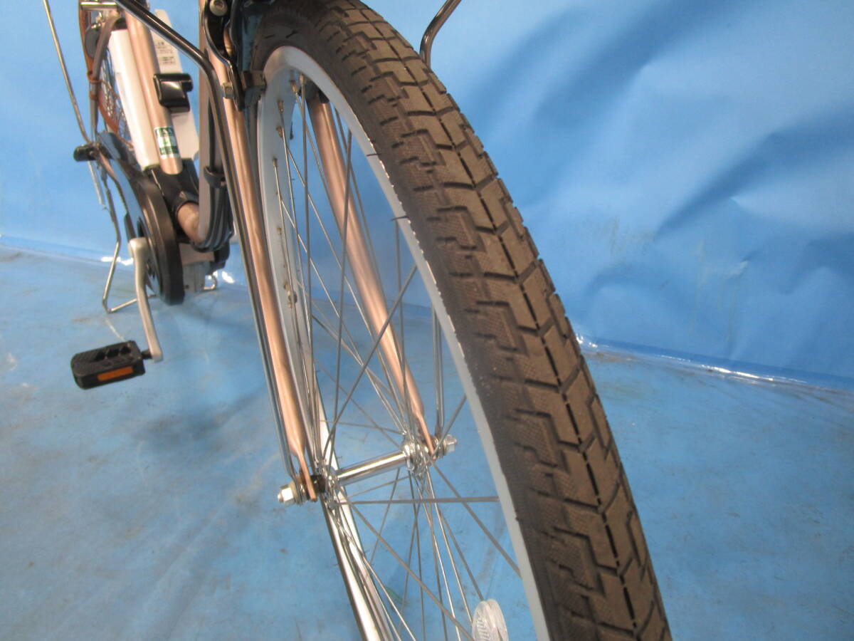 ☆大阪西淀☆ パナソニック ビビ TX 電動自転車 バッテリー8.9Ah4/5 アシスト 3段 26インチ PANASONIC VIVI 中古 ◎近畿限定◎ n35_画像8
