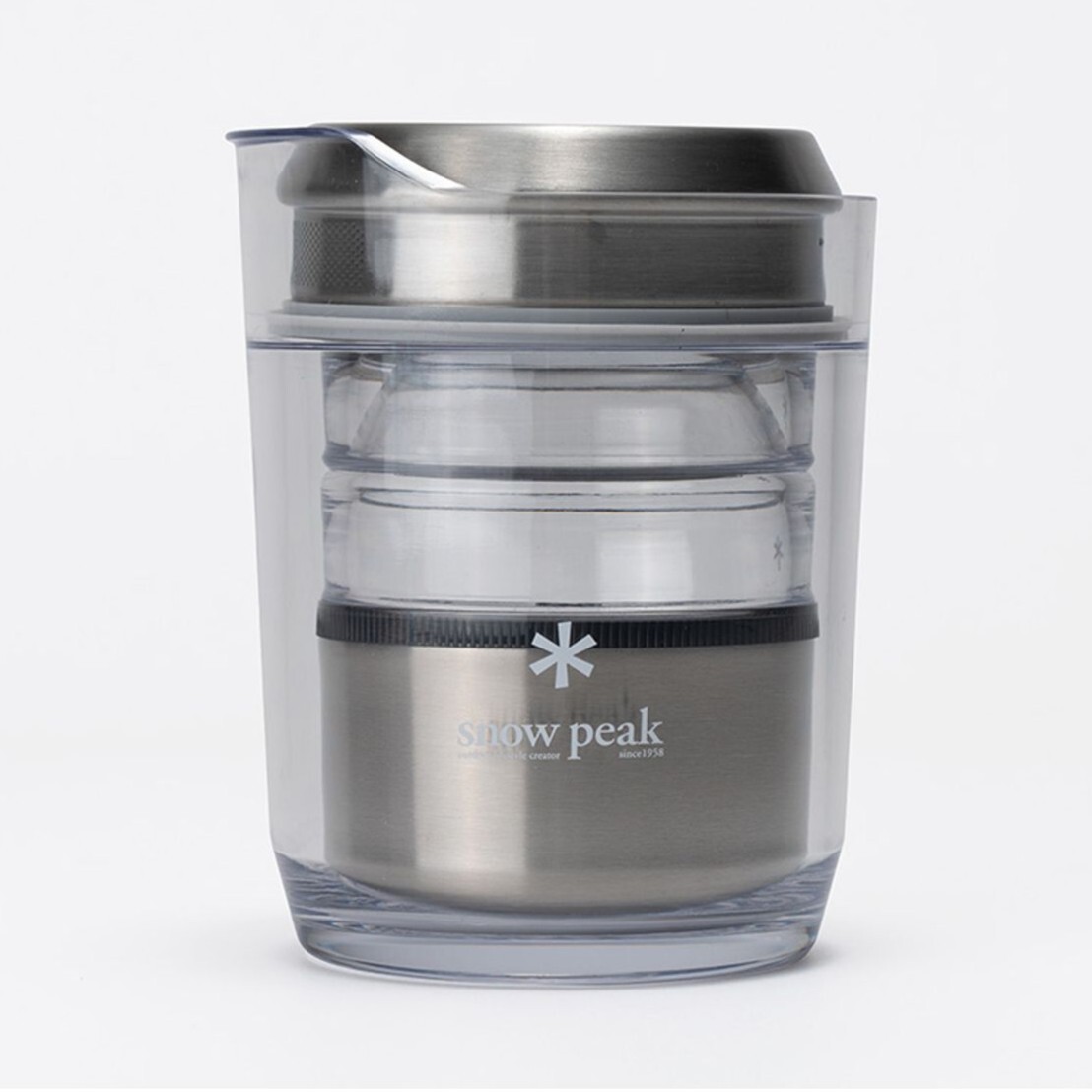 【送料無料・新品未使用】スノーピーク サヨウ CS-340 & マルチキャニスター TW-341 セット ティーポット 湯呑み 茶器 コーヒー Snow Peak _画像10