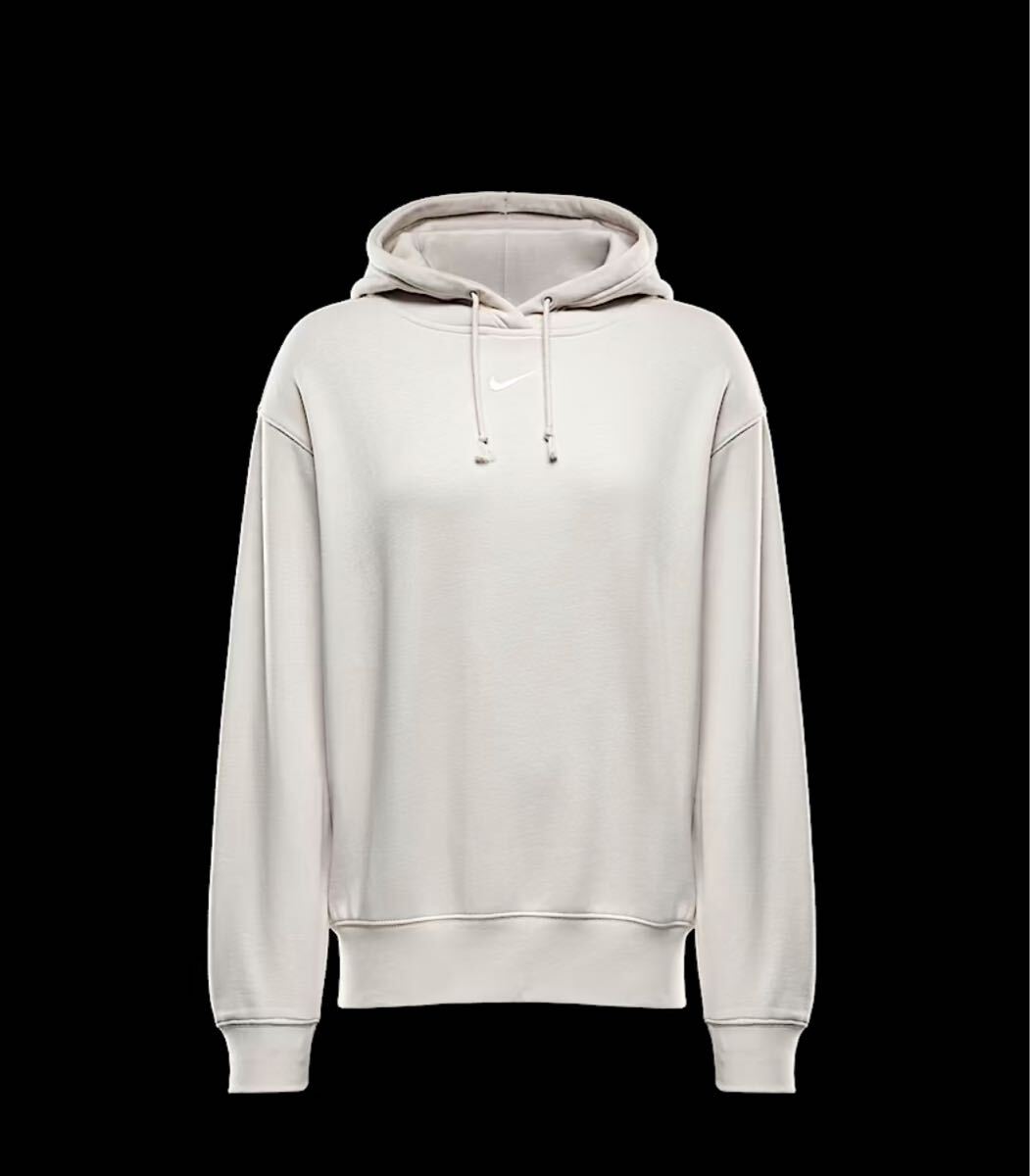 人気商品即完売　Nike フード付きパーカー ライトグレー　超美品_画像1